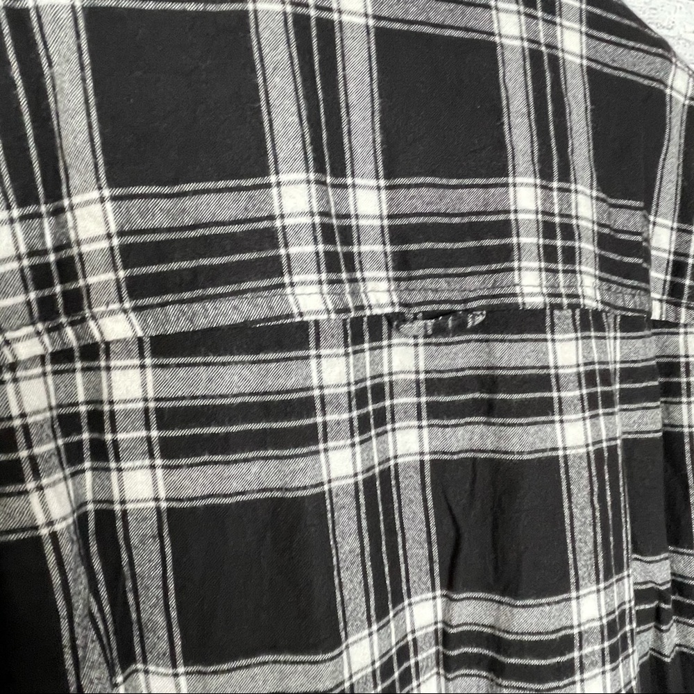 American Eagle outfitters black plaid dress M - Picture 8 of 10